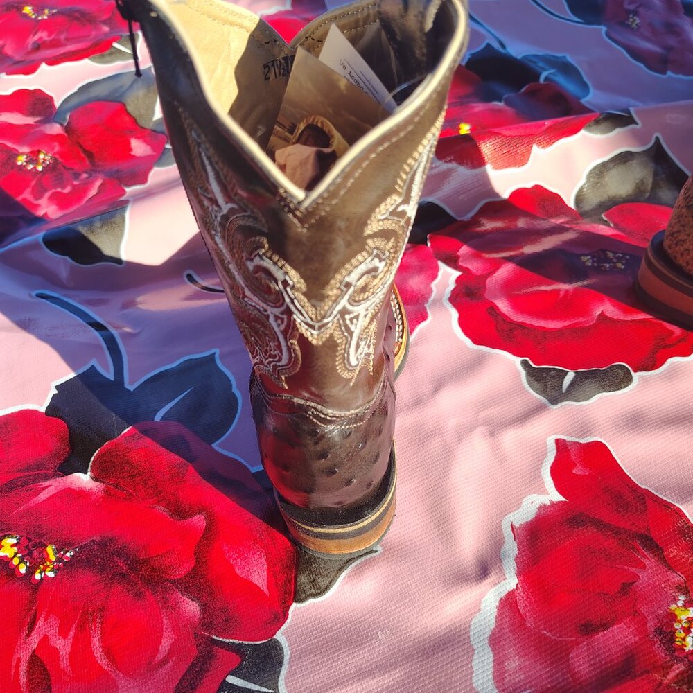 ( Girls ) leather cowboy boots. - Picture 9 of 9